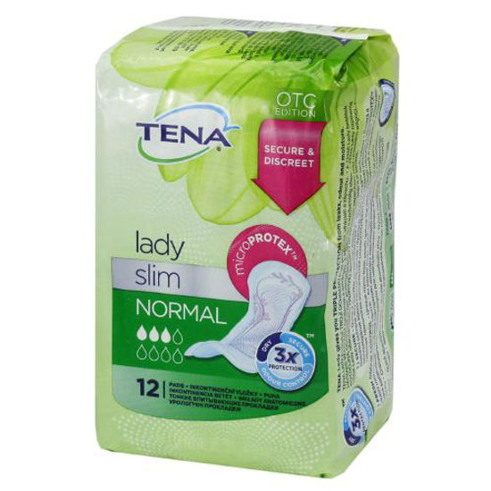 Прокладки урологические Tena Lady Slim Normal (Тена Лэди Слим Нормал) №12